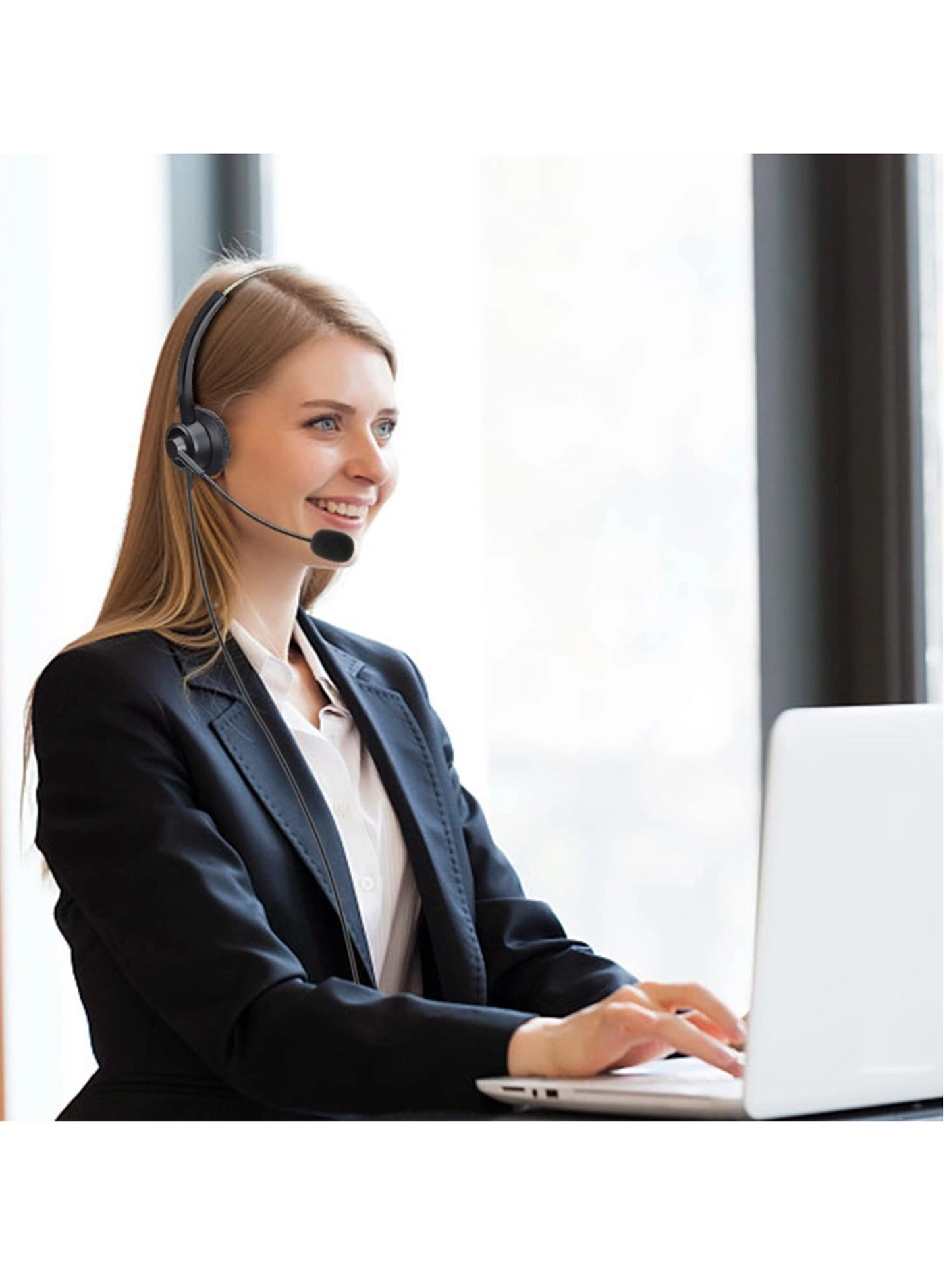 Telephone Headsets - Noise Cancelling Corded