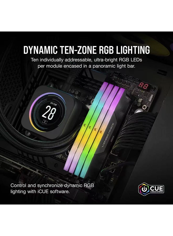 VENGEANCE RGB - 32GB 6400MHz 288 Pin DDR5