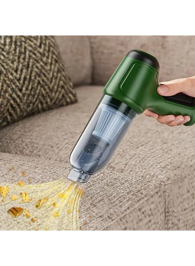 4-in-1 Wireless Handheld Vacuum Cleaner - 2000mAh