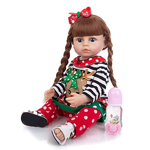 Reborn Baby Doll - 22 Inch Vinyl Girl Ages 3+