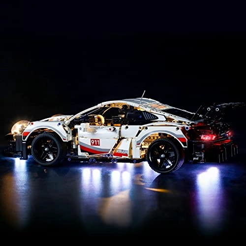 Led Lighting Kit for Technic Porsche 911 RSR for LEGO 42096