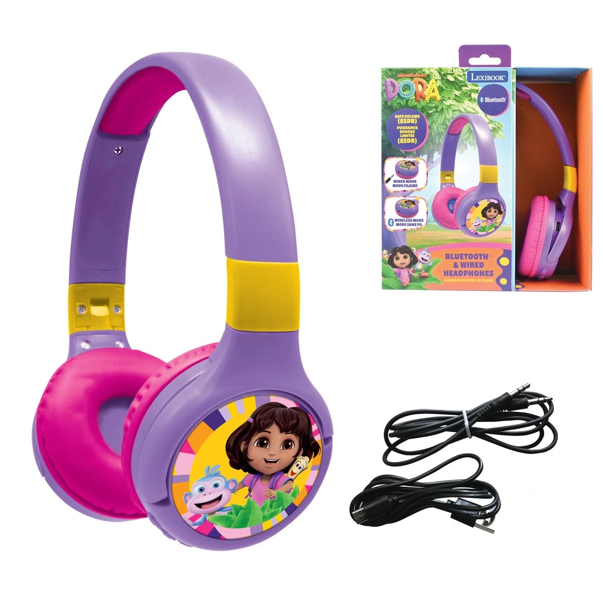 Lexibook Dora the Explorer Wireless Headphone