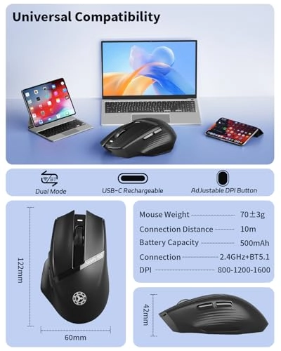 Bluetooth Wireless Mouse - USB
