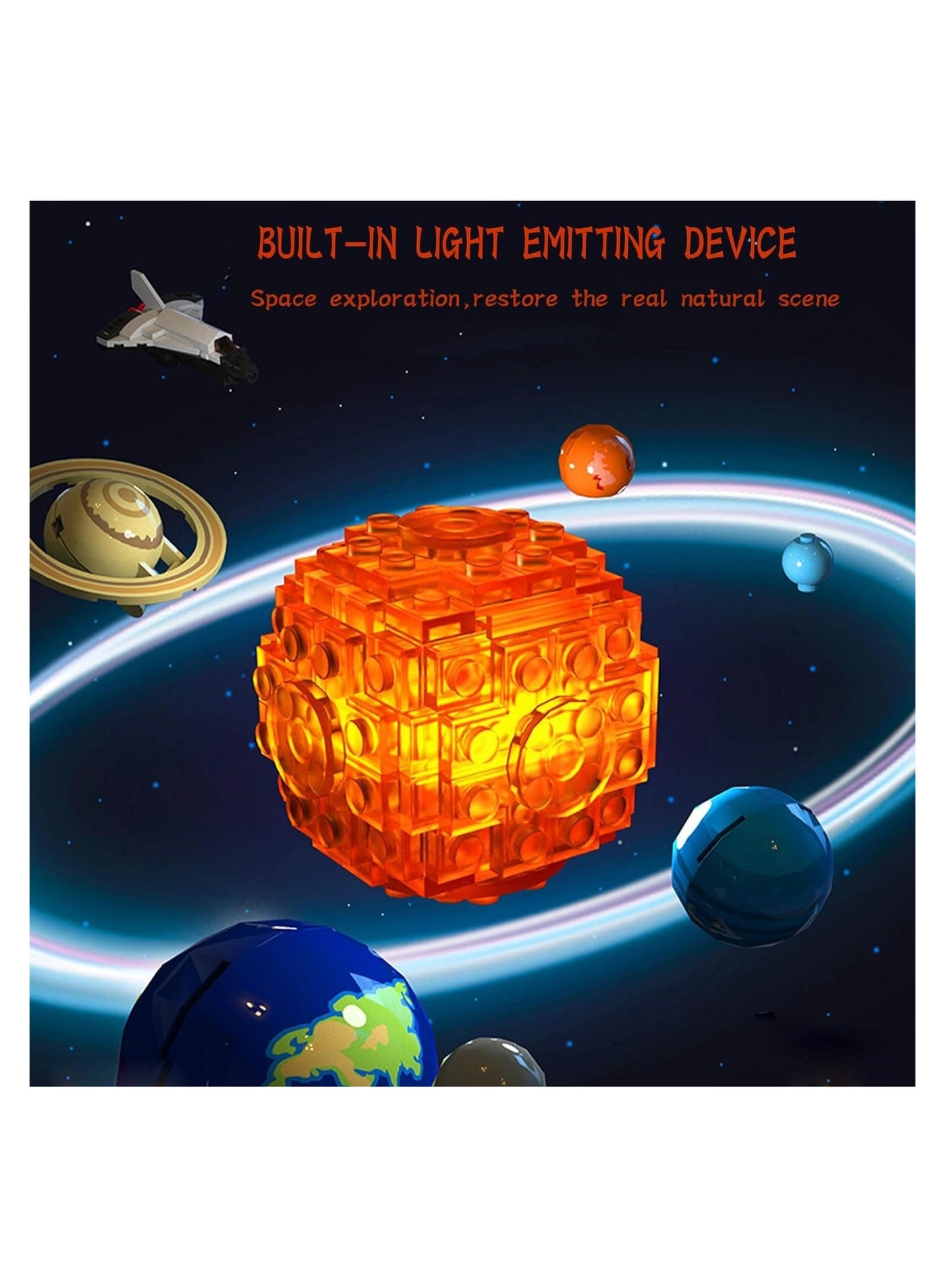 Solar System Model Kit - 775 Pieces Astronomy