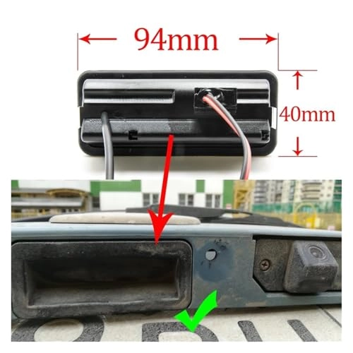 Rear View Camera - Night vision Universal RCA Connector 720P