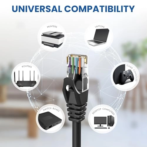 Cat 6 Ethernet Cable - 100 ft
