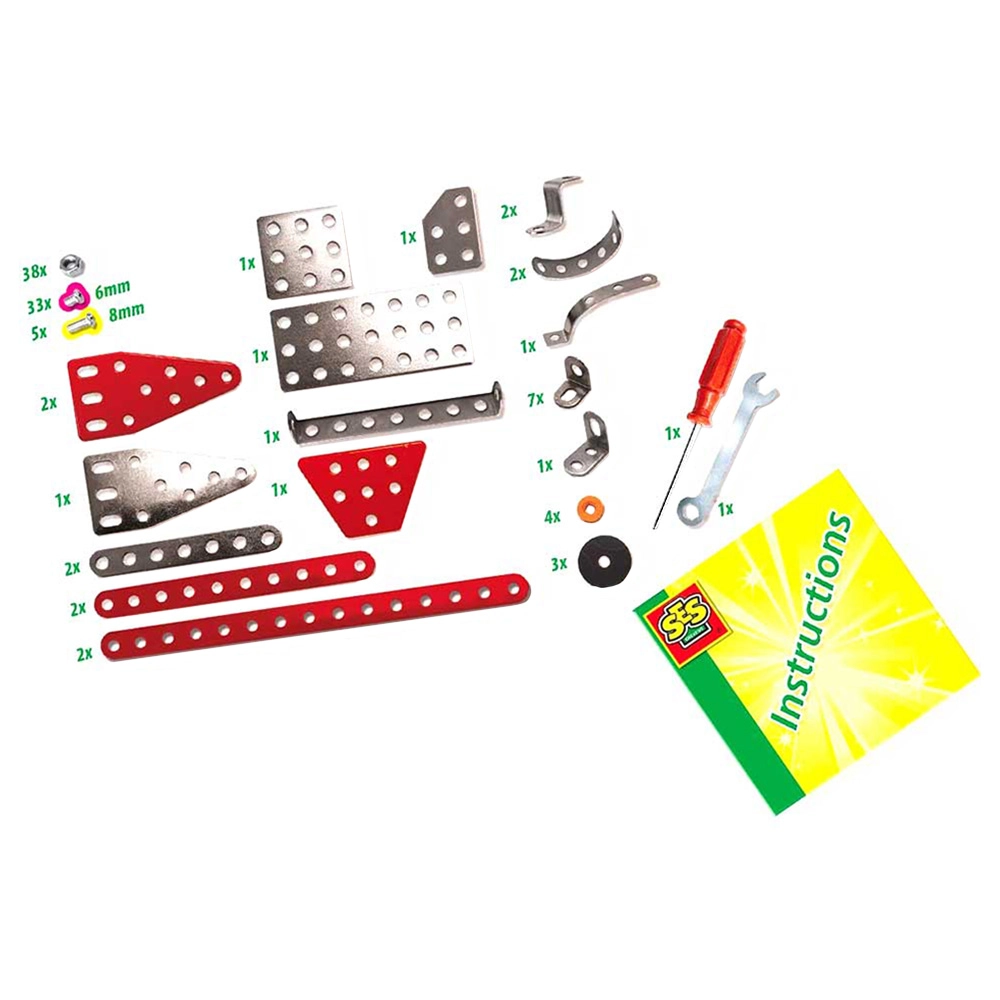 Mectec Construction Set Airplane - Ages 6+ Metal components