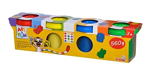 Simba Art and Fun Clay Dough Set - 3 years+ 4 pieces