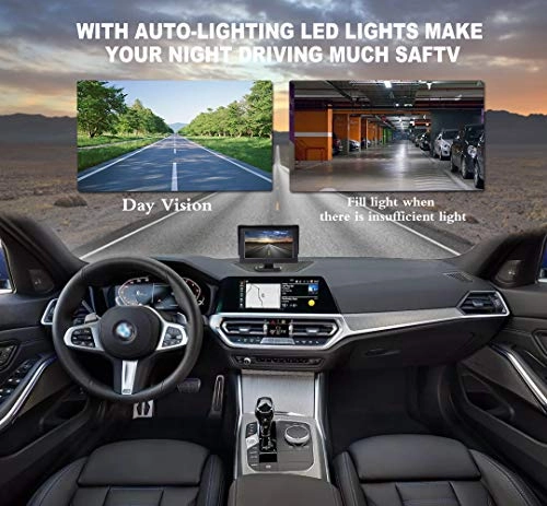 License Plate Backup Camera - Night Vision Wired 480 TV lines