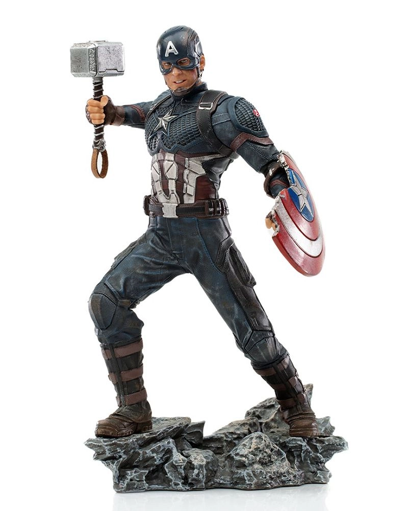Iron Studios Captain America - The Infinity Saga - Ultimate BDS Art Scale 1/10 Limited Edition Hand Painted