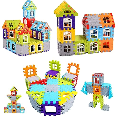 My Happy House Home Building Blocks - 72 pcs
