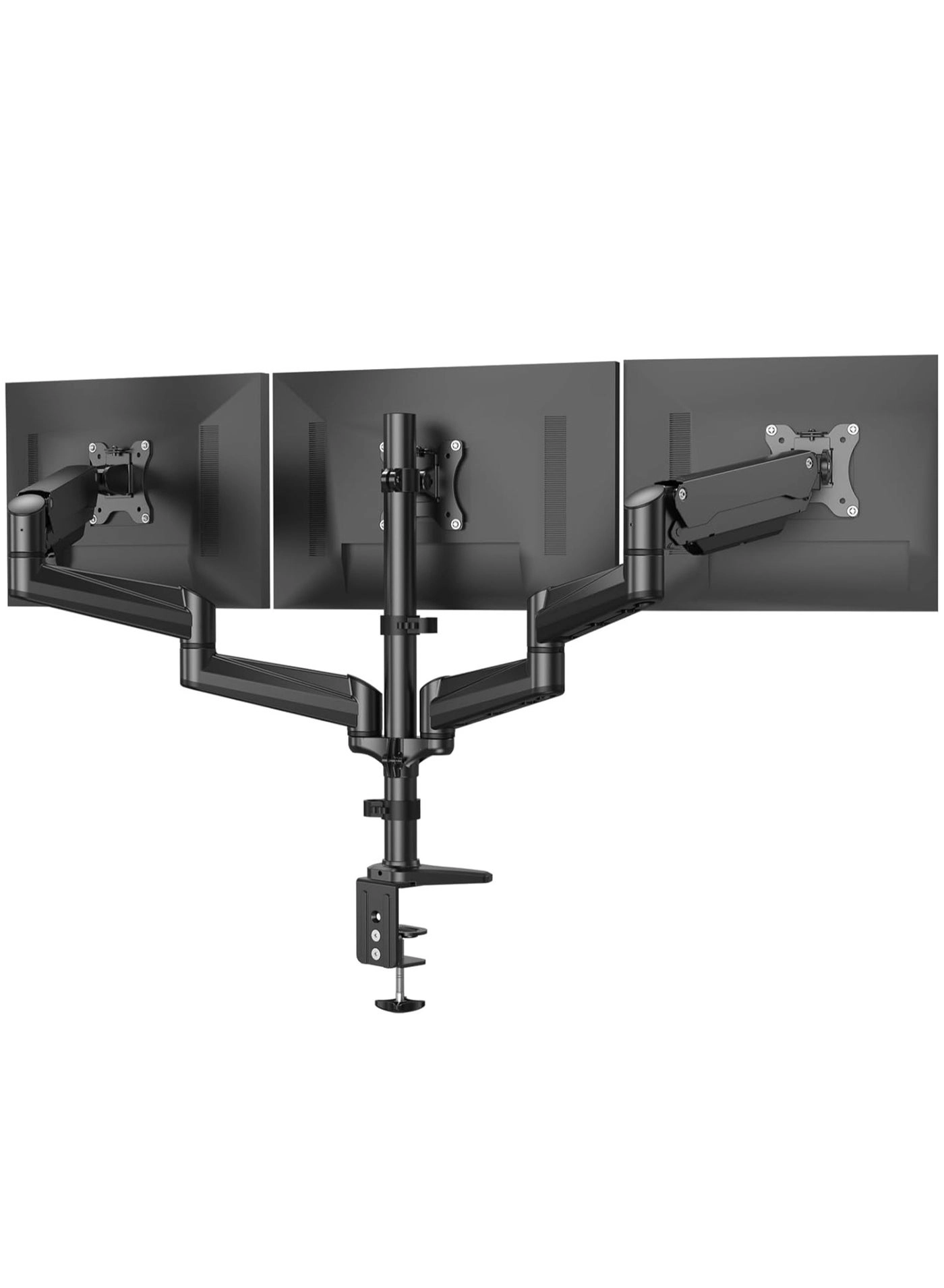 Triple Monitor Desk Mount - 3 32 Inches 75x75mm 100x100mm