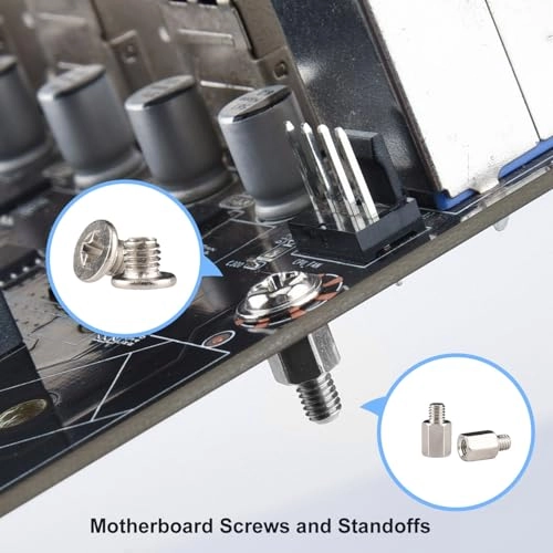 NVMe M.2 SSD Standoff and Mounting Screws Kit - 36pcs Motherboards