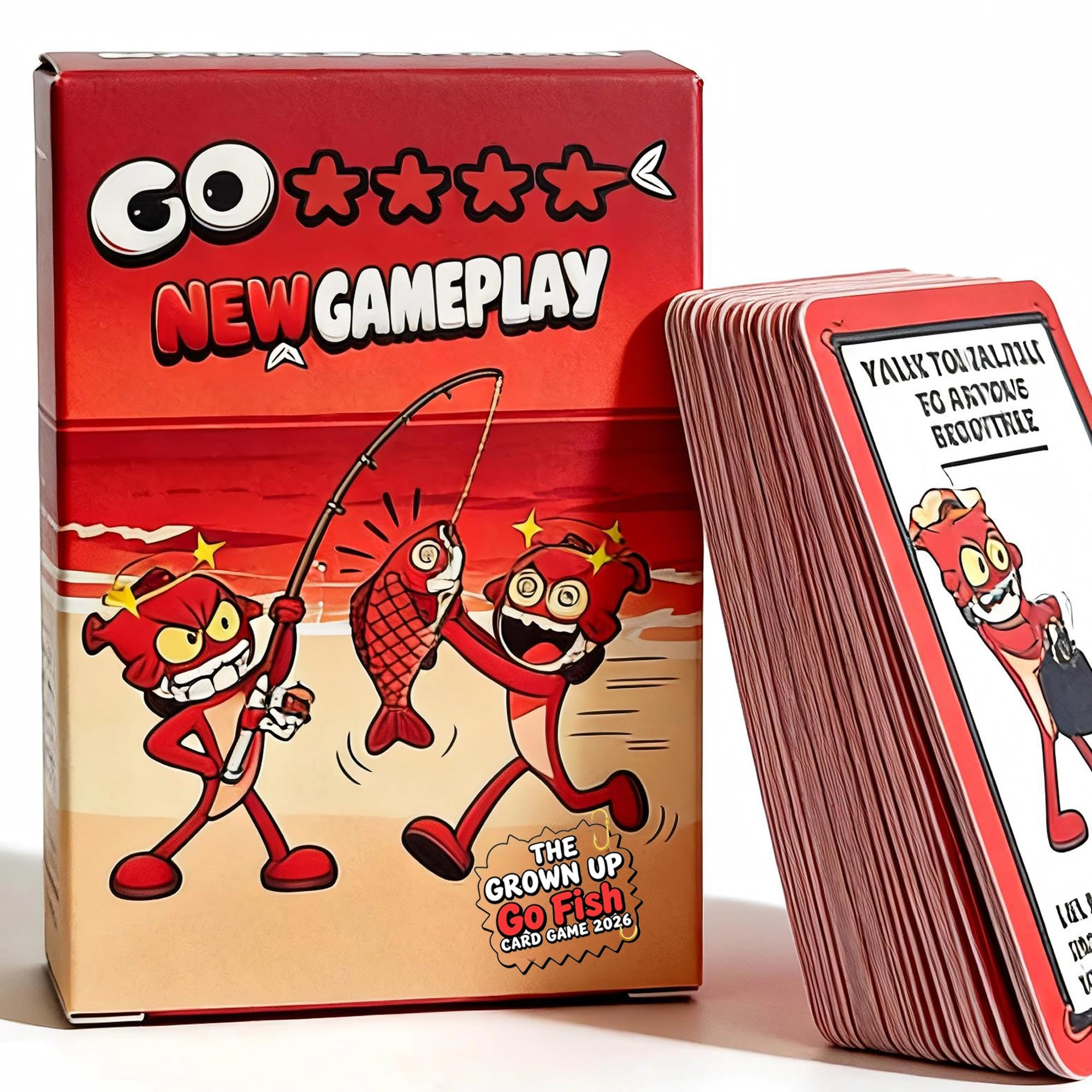 dakasokaaa The Grown Up Go Fish - English Adult 91 Cards