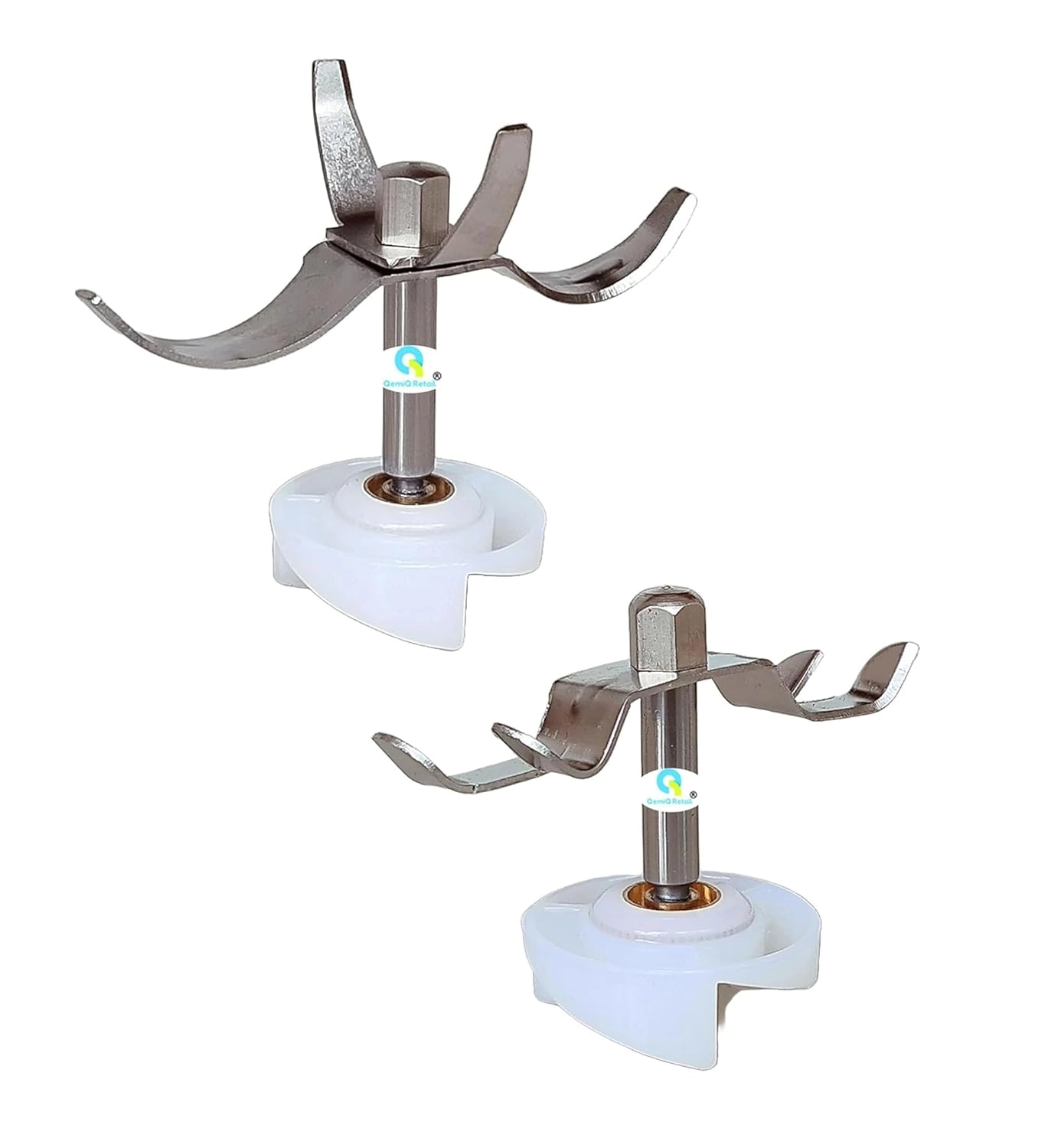 Big Jar Blade Set with Coupler + Chutney Small Jar Blade Set with Coupler