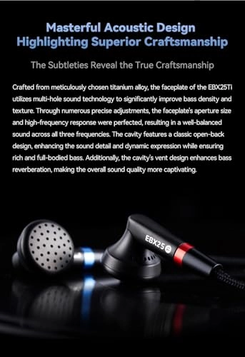 EBX25Ti Wired Earbud