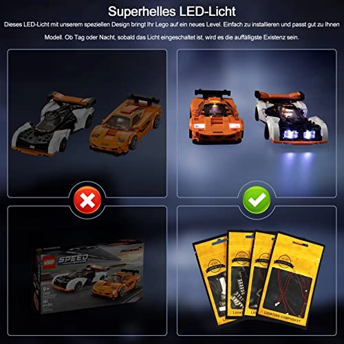 Lego Speed Champions McLaren Solus GT & McLaren F1 LM (76918)