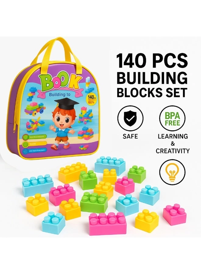 Kids Interlocking Building Blocks Set - Toy Story 140 pcs