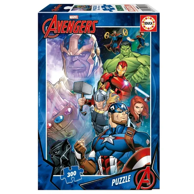 Educa Borras Marvel Avengers Puzzle (5413458-19680) - 300 pcs