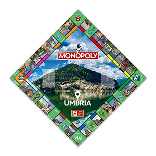 Monopoly: The Most Beautiful Villages in Italy, ed. Umbria (Italian)