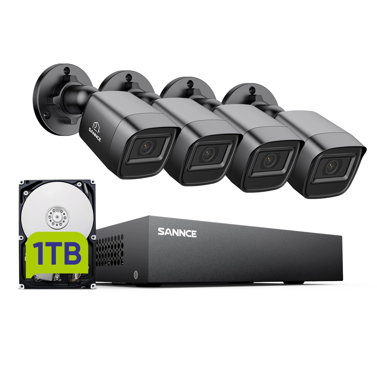 8CH HD-TVI Security Camera System - 1TB