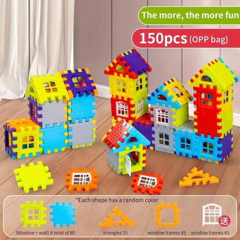 Bluejw DIY Building Blocks - 360/228/155 pcs