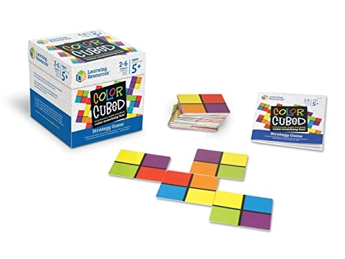 Color Cubed Strategy Game - 5+ 40 pieces