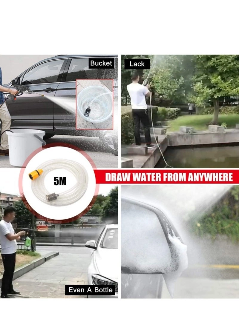 Cordless Portable Washer - 48V 200W 30Bar