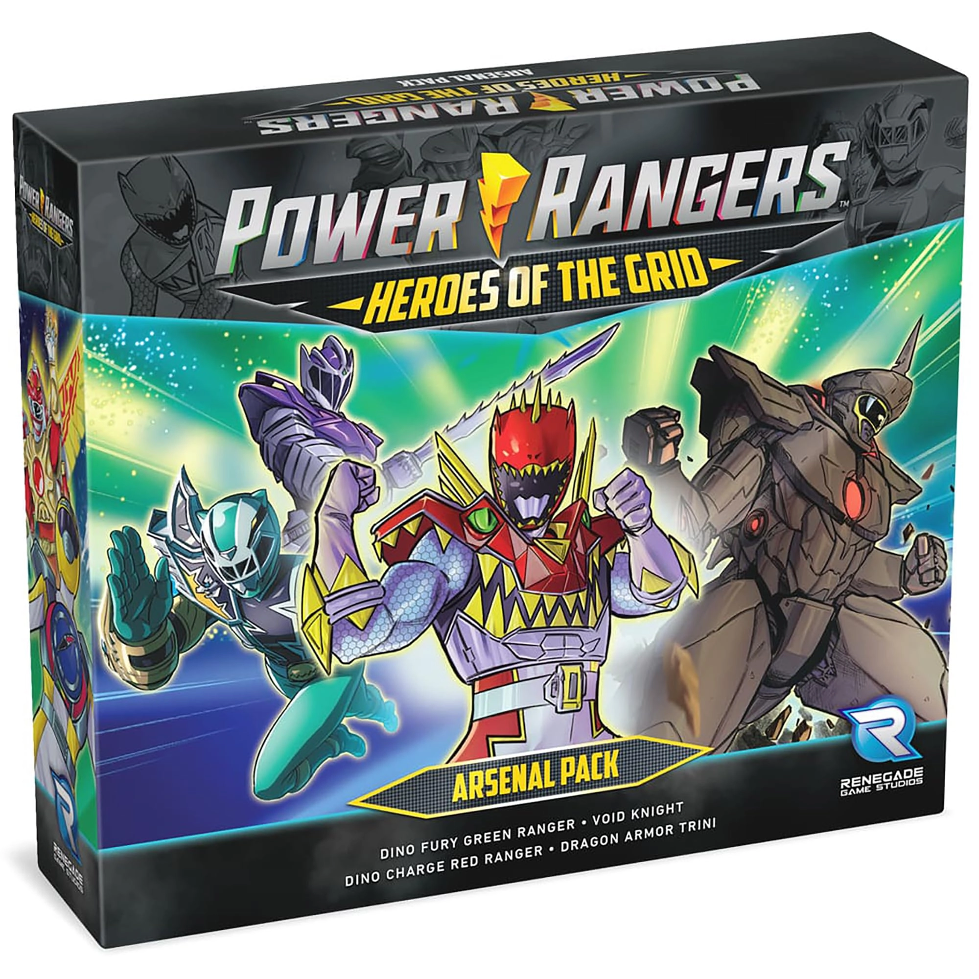 Renegade Game Studios Power Rangers: Heroes of The Grid: Arsenal Pack