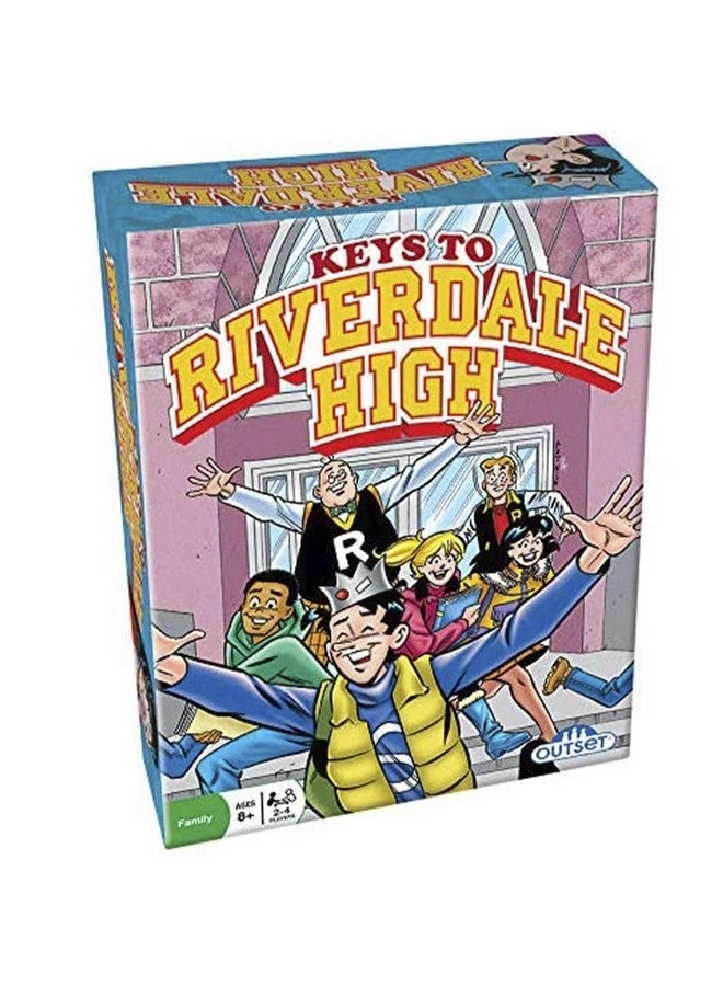 Keys to Riverdale High: Make Your Way Across and Out of School - Build-The-Board Card Game