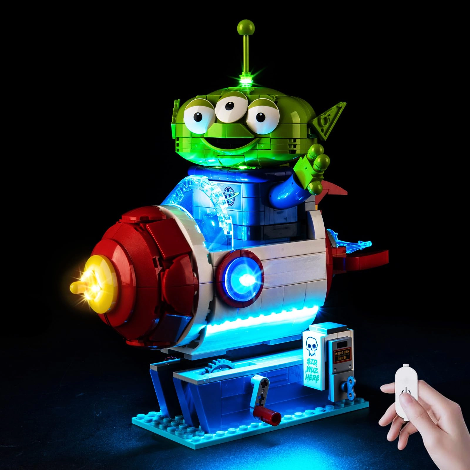 Kyglaring Light Compatible with Lego 43307 - Touch Version
