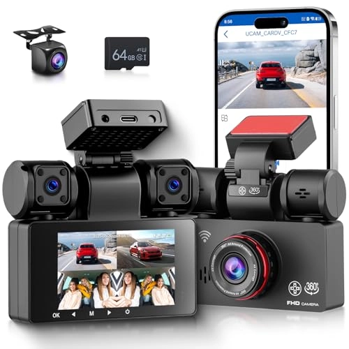 4 Channel Dash Cam - 2K