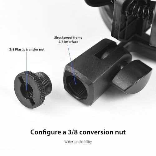 Microphone Shock Mount - 58 Interface Black