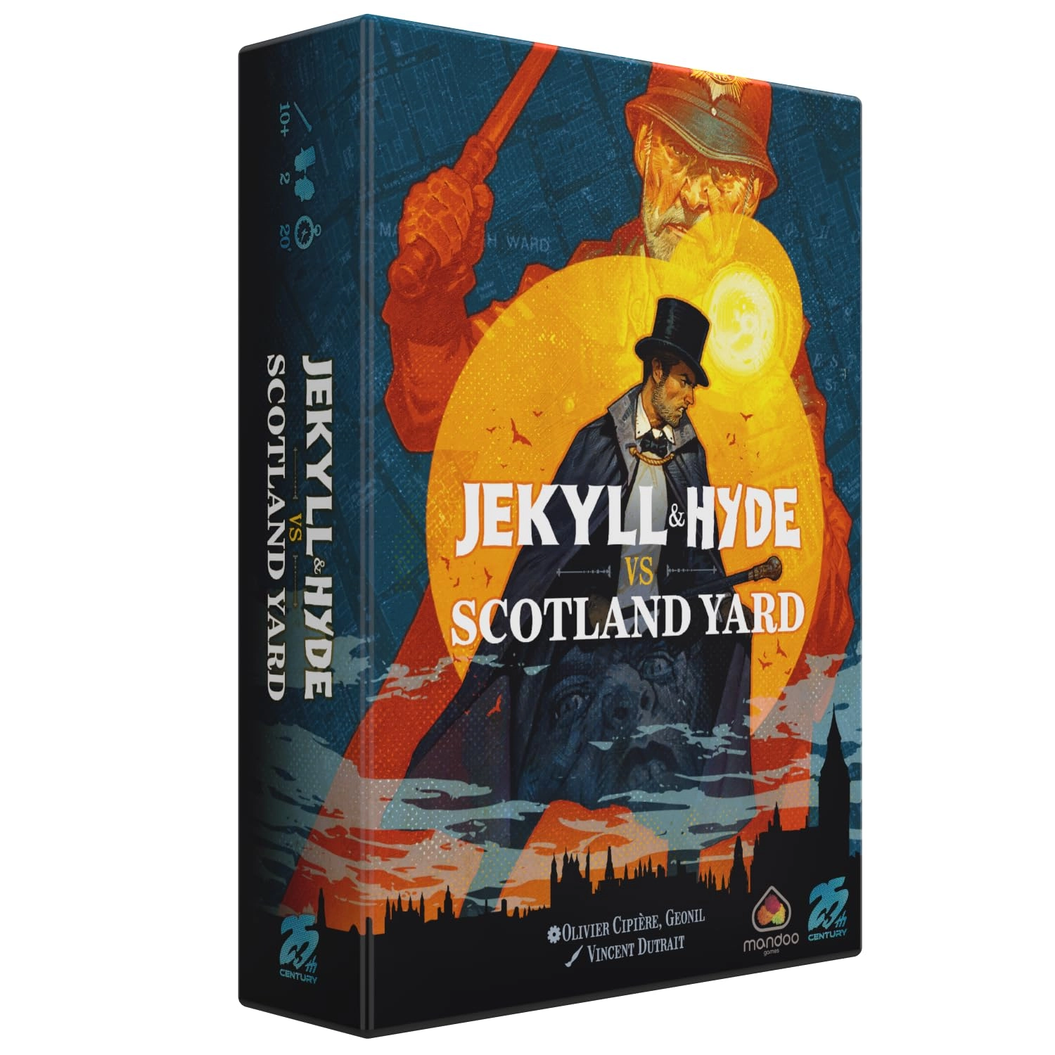 25th Century Games Jekyll & Hyde vs. Scotland Yard - Cooperative Trick-Taking
