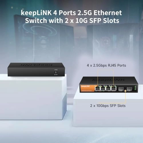 6 Port 2.5G Switch 6-ports