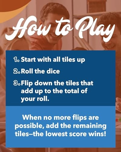 Shut The Box: Classic - 4 Player Dice Game