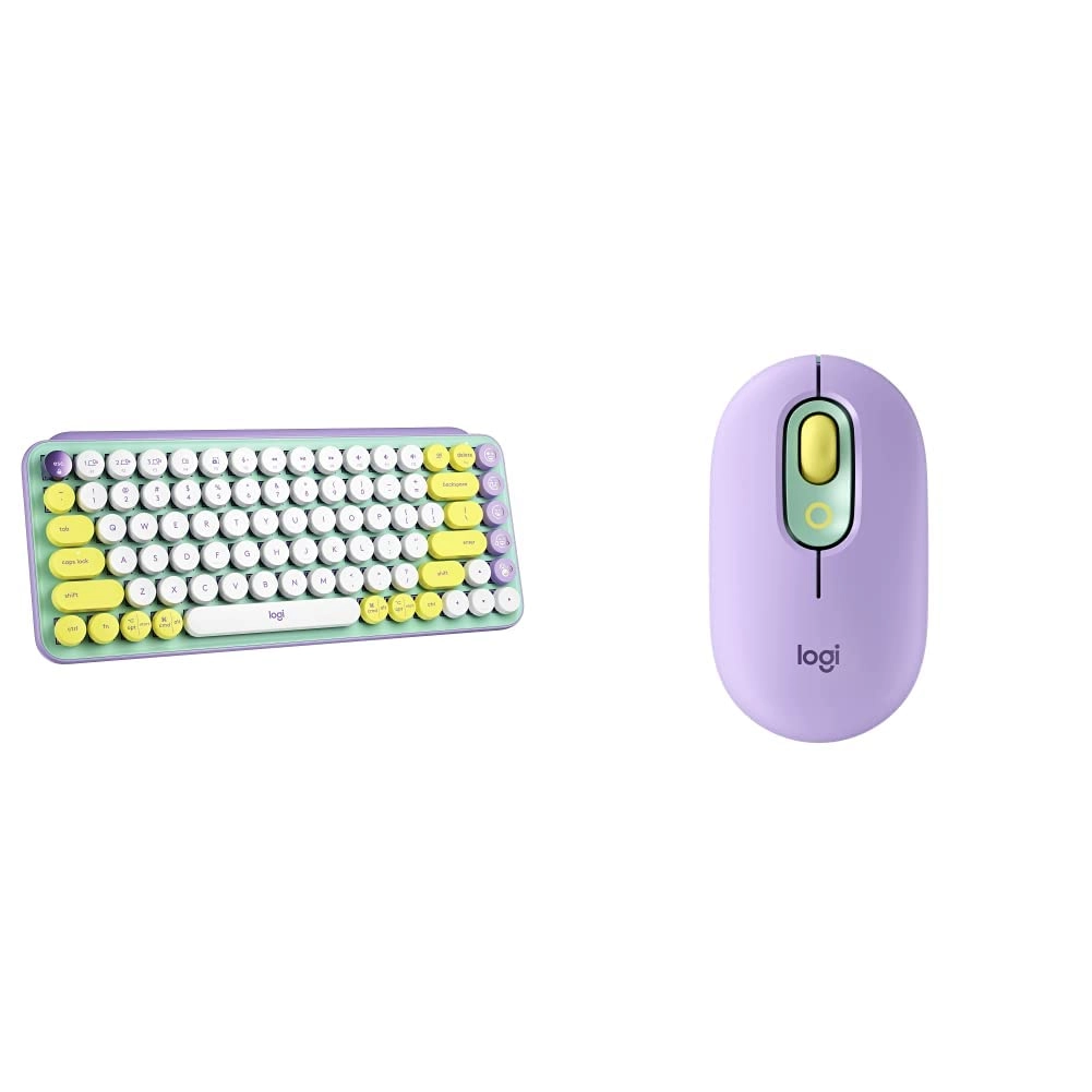 Logitech POP Keys + POP Mouse - US Wireless