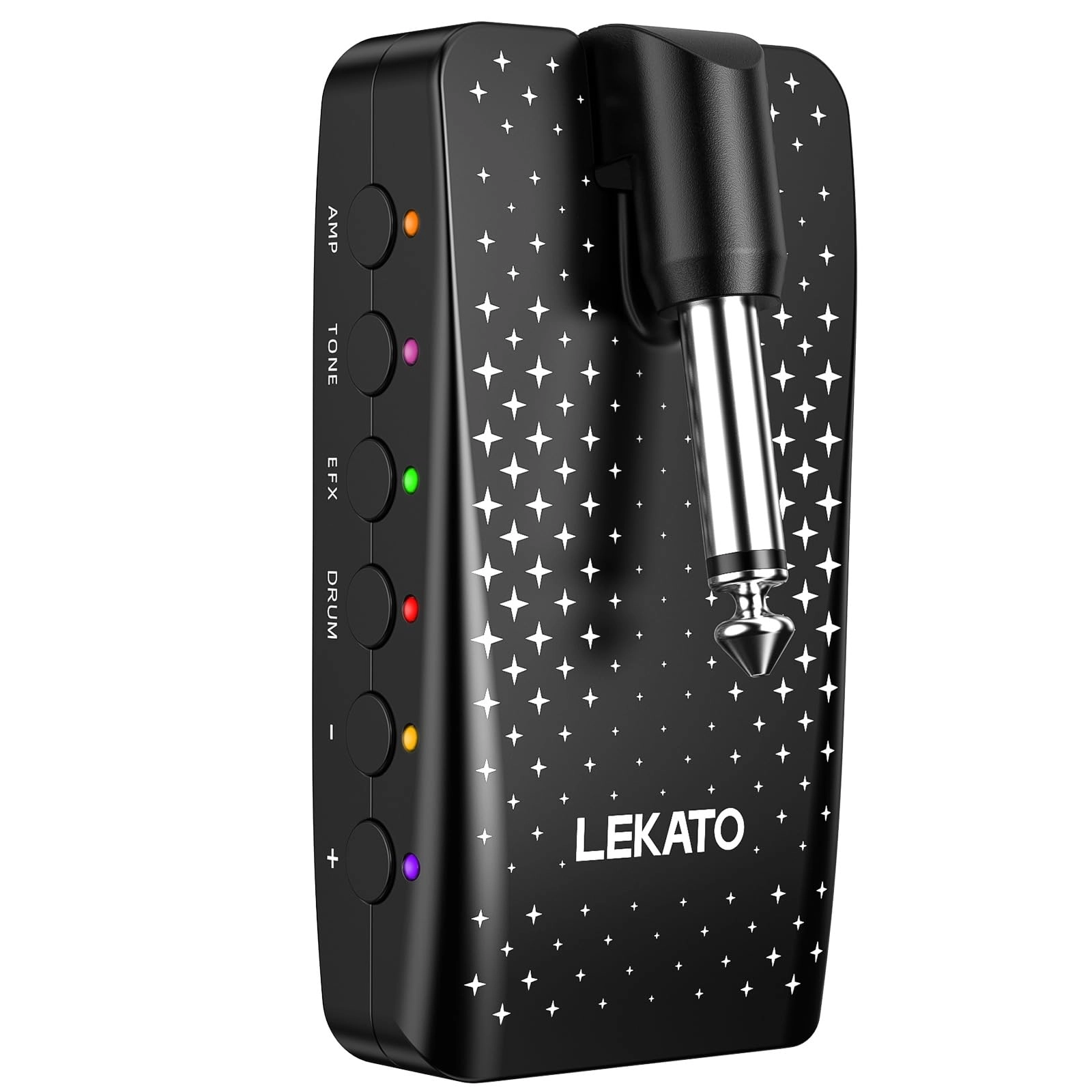 LEKATO Guitar Headphone Amp - 10 Watts Bluetooth OTG Recording