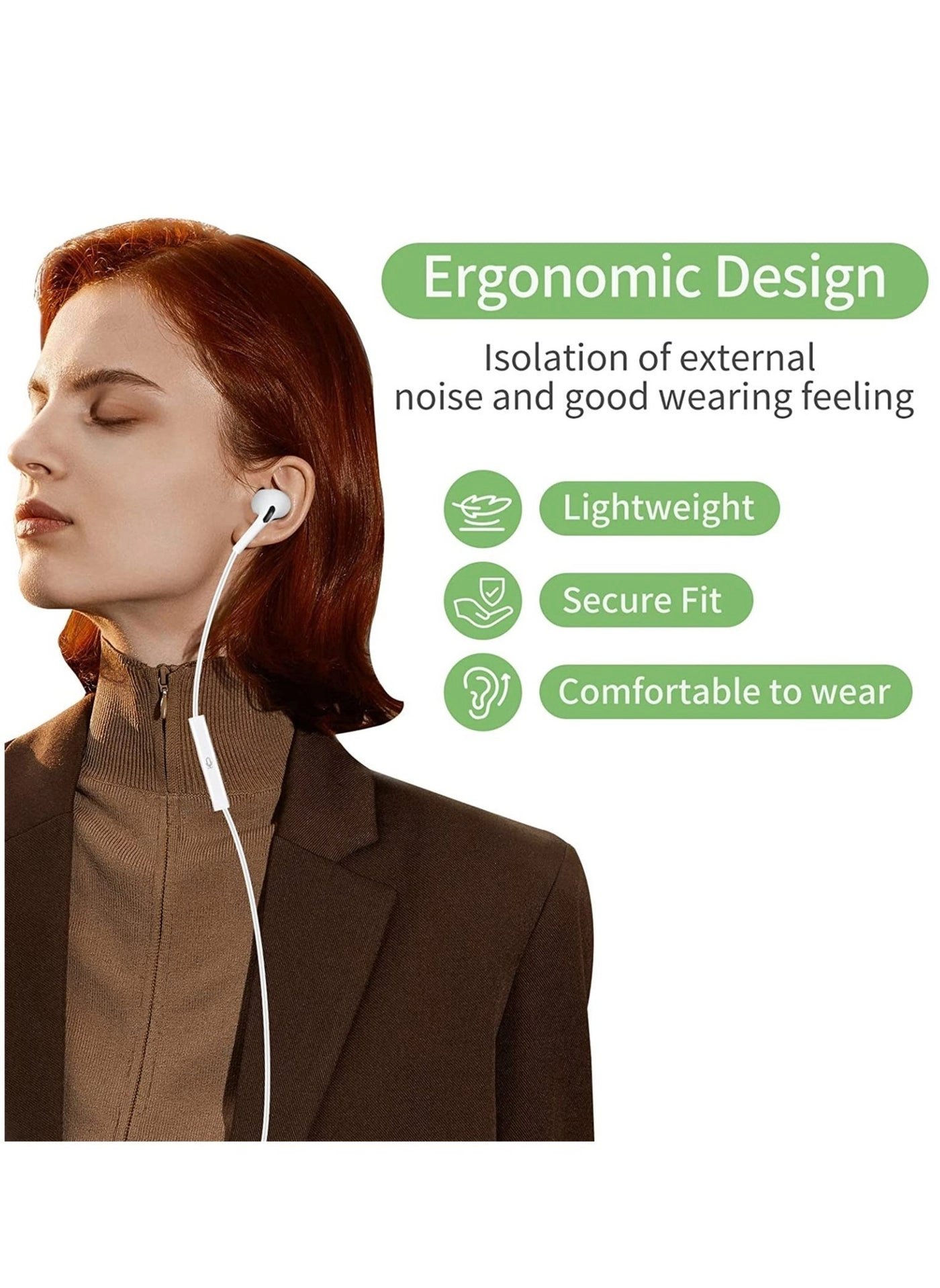Type-C Earphones Wired Earphone