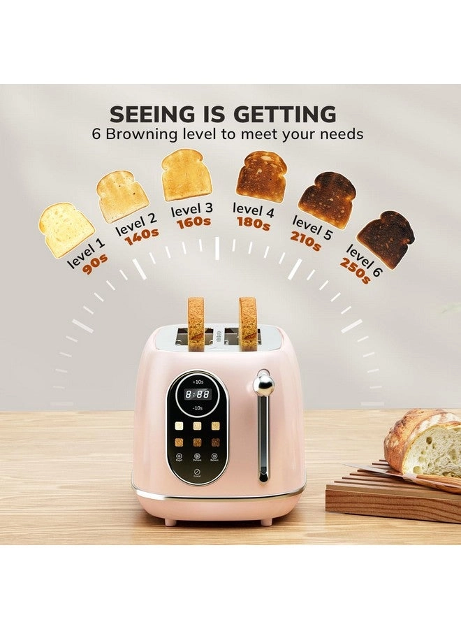 Smart Touch Screen Toaster - 2 Slice