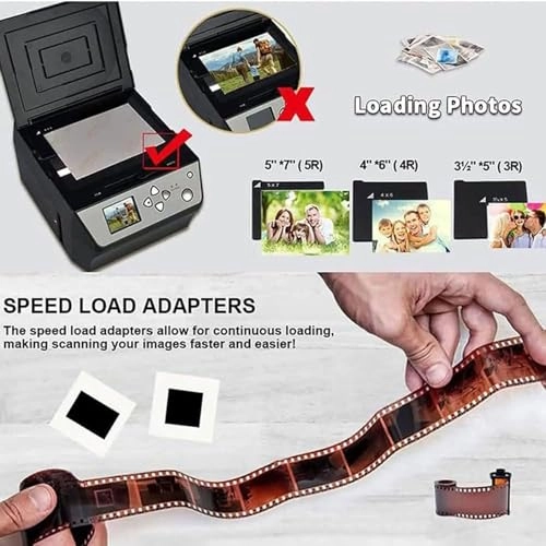 Film Scanner - 16MP LCD Screen SD Card Slot