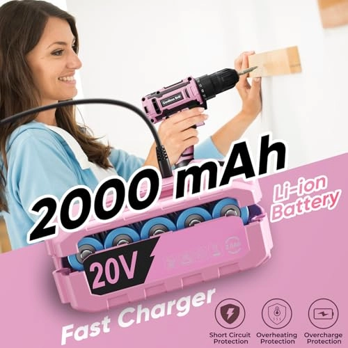 Cordless Drill Driver - 2000mAh