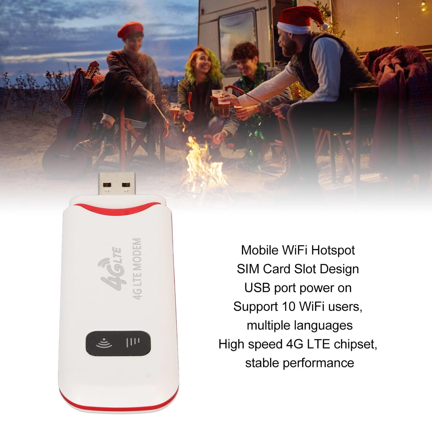 Estinks5h1e6vrua - 4G LTE 802.11b/g/n 300Mbps