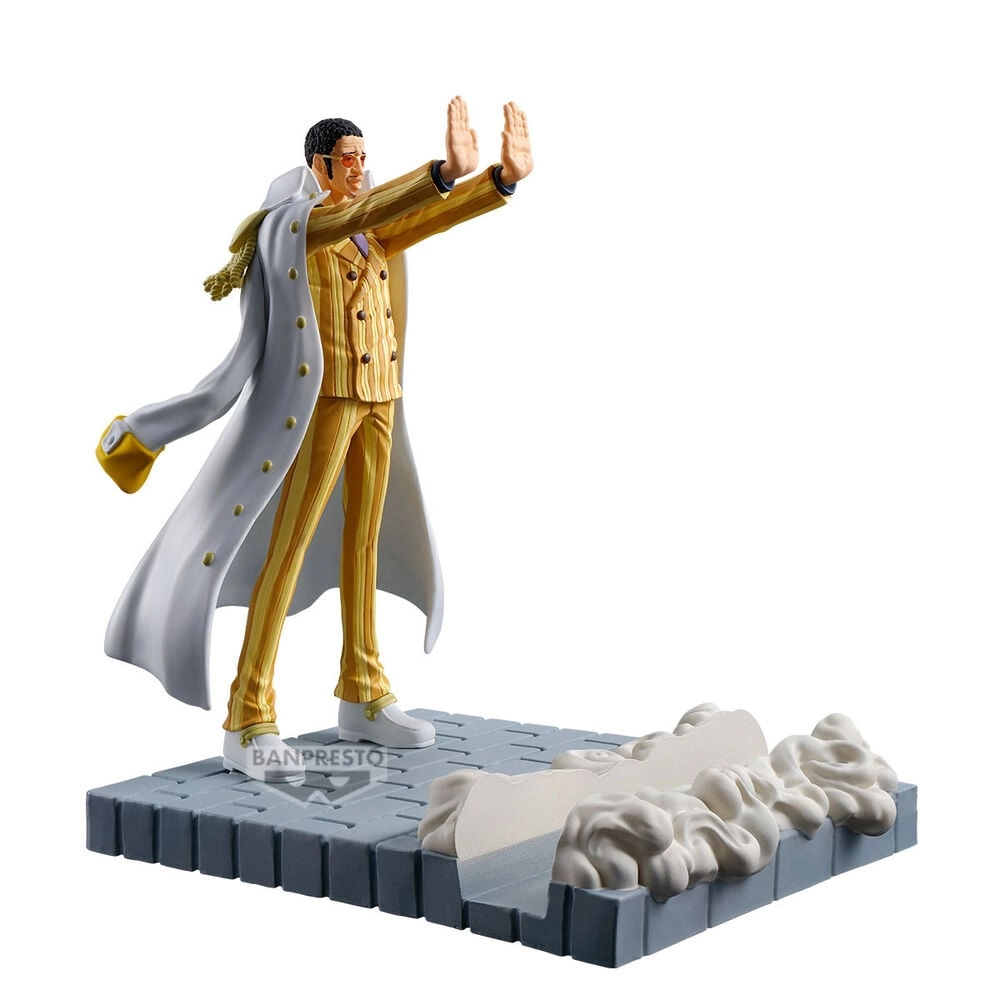 COLOR LAND CHILDRENS TOYS CENTER LLC Kizaru Borsalino - One Piece (12 cm) (4983164290837)
