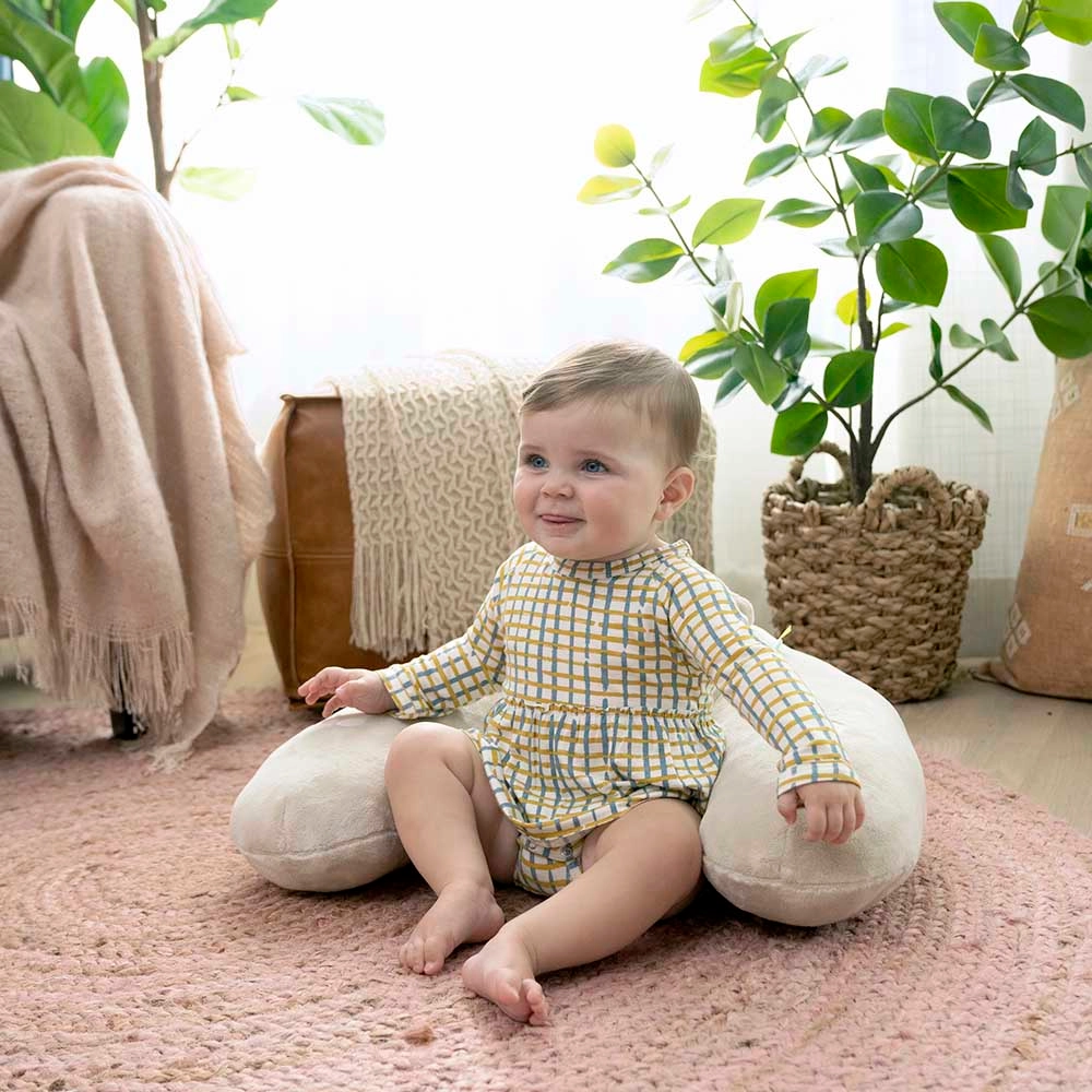 Cozy Prop Sit Up & Activity Mat - Nate the Bear Suitable for 0 month and above