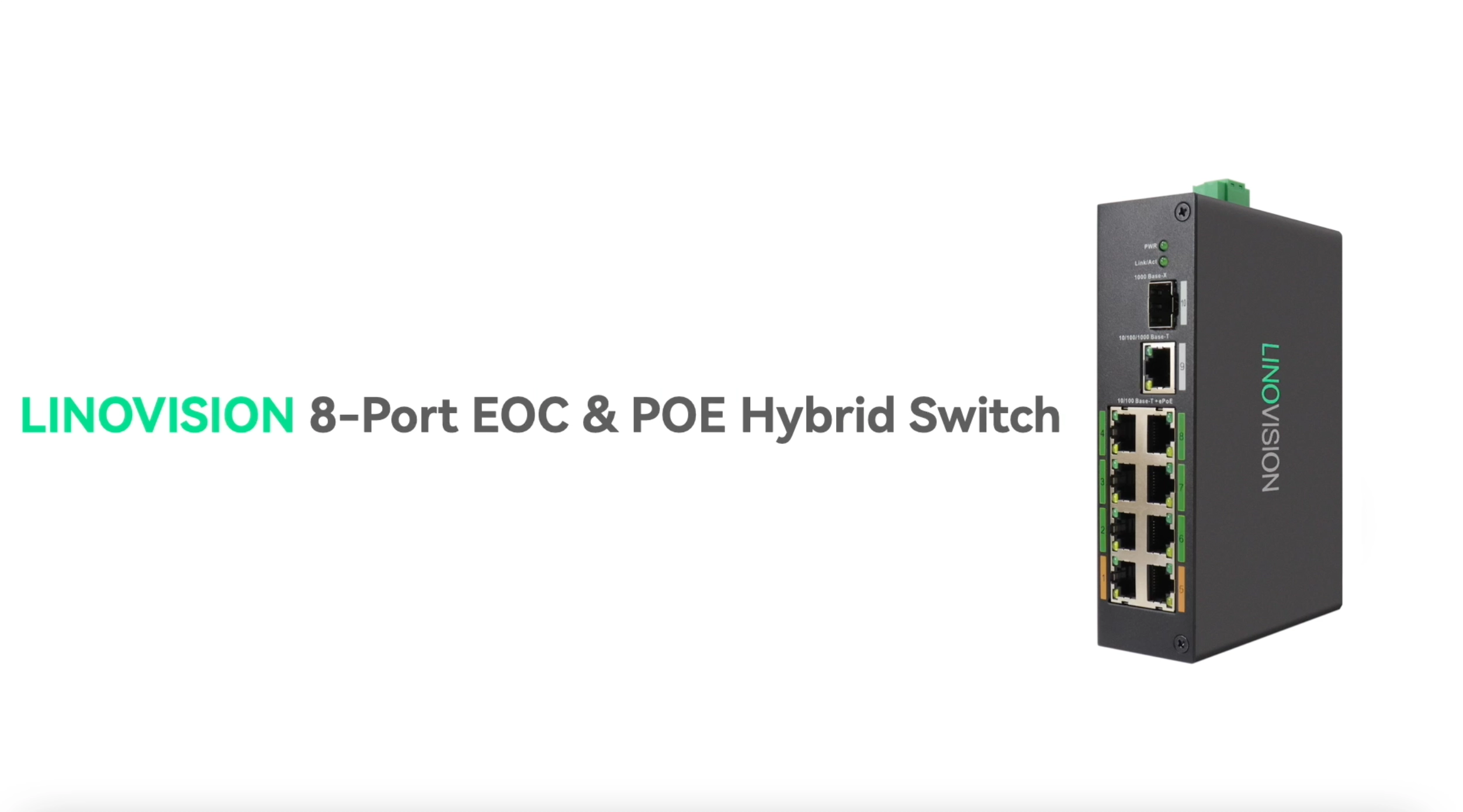 EOC-Switch0808 KIT 8-ports
