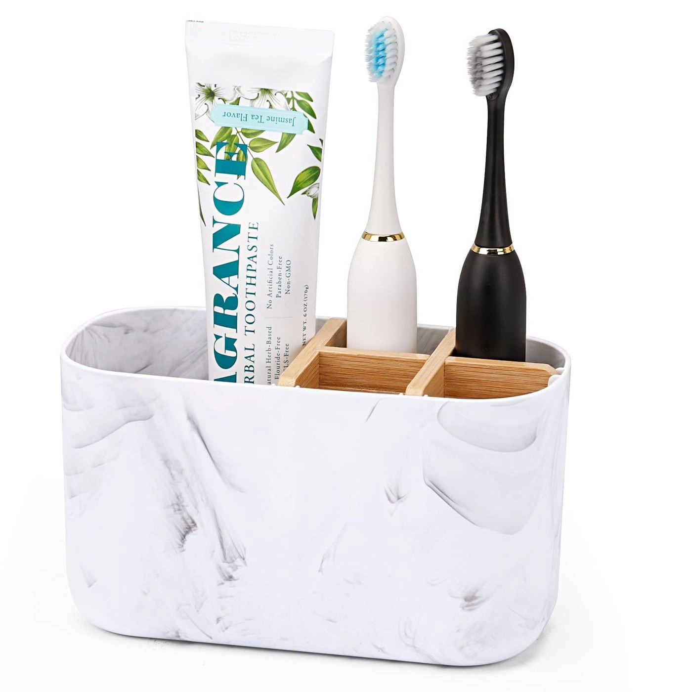 Toothbrush Holder - 5 Slots Countertop