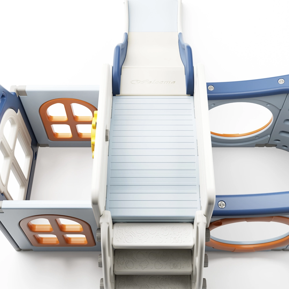 Boat Play House - Activity Slide Basketball