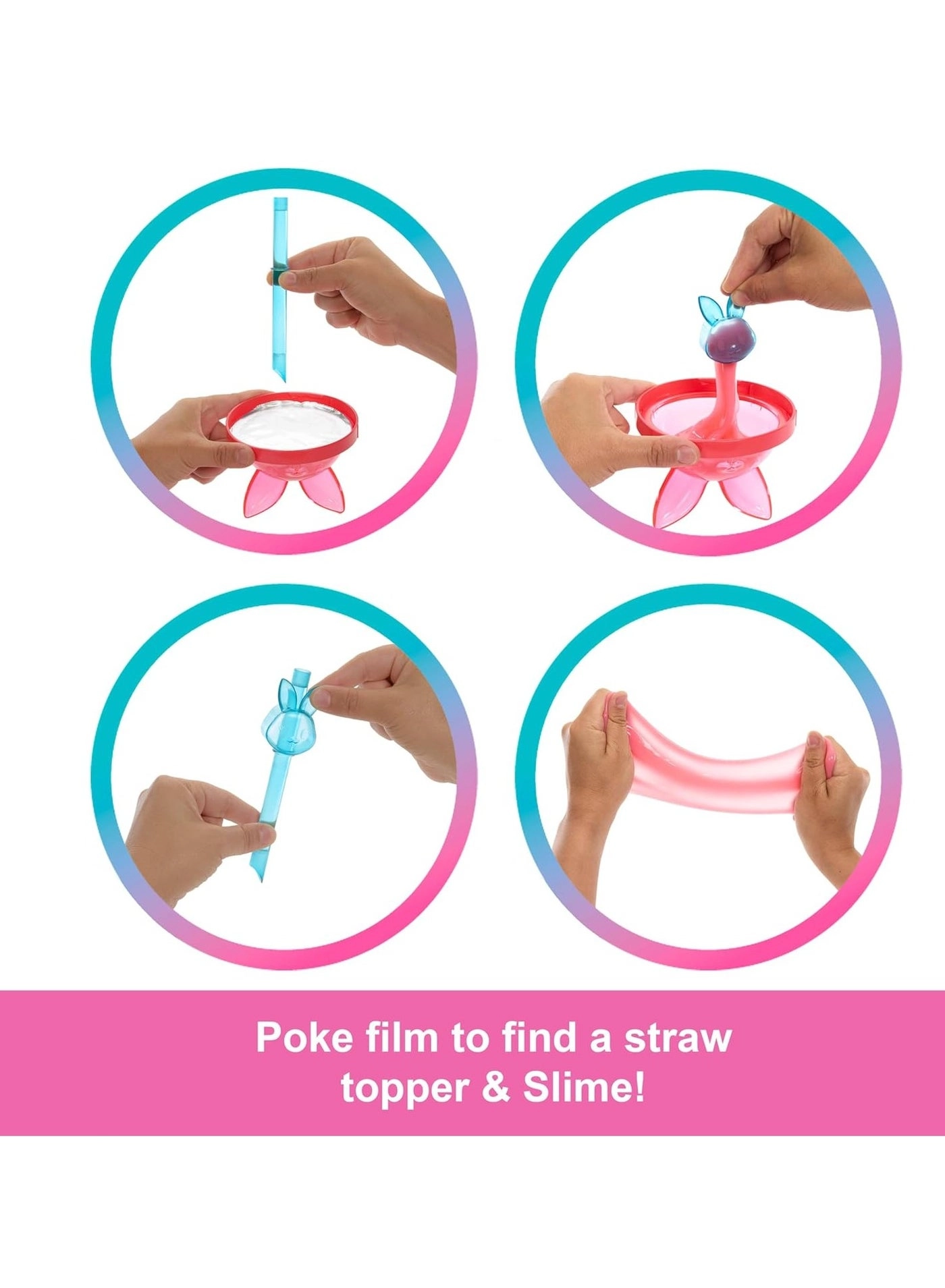 Barbie Pop Reveal Shakes Series - 8 Surprises Scented Ages 36+