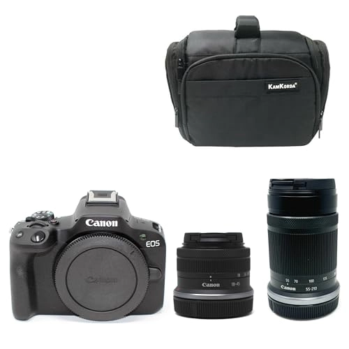 Camera Bag + R50 + RF-S 18-45mm + RF-S 55-210mm STM